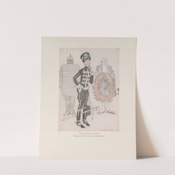 The Last Hohenzollern (1916-1917) by Louis Raemaekers