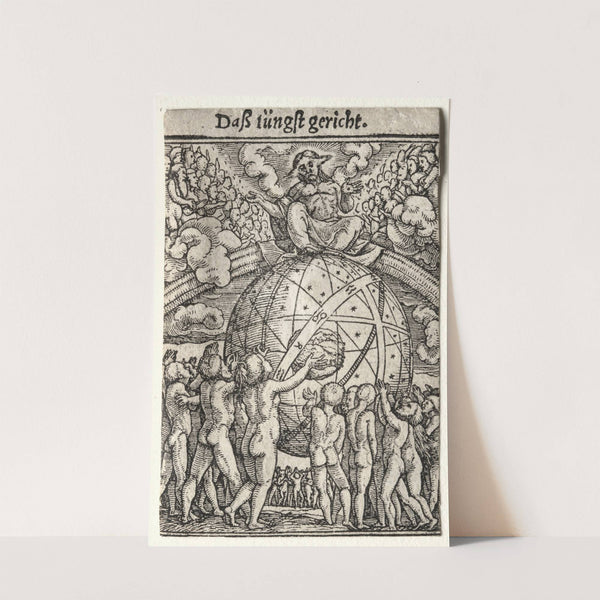 The Last Judgment (c. 1526) by Hans Holbein The Younger