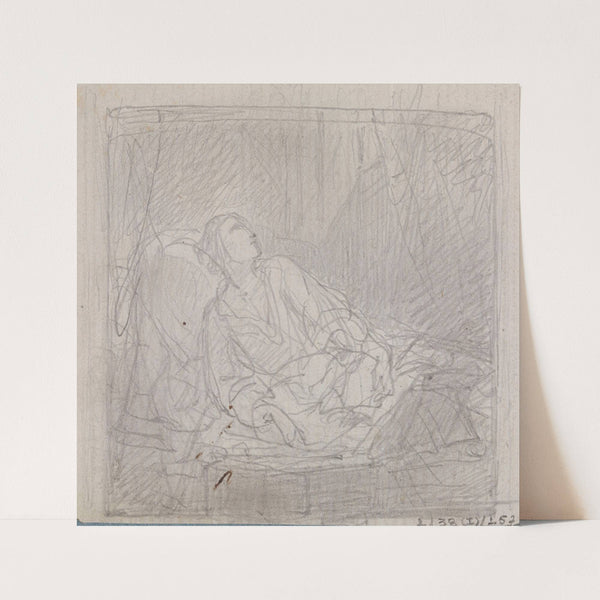 The Last Moments of the Composer Carl Maria von Weber by Nicaise De Keyser