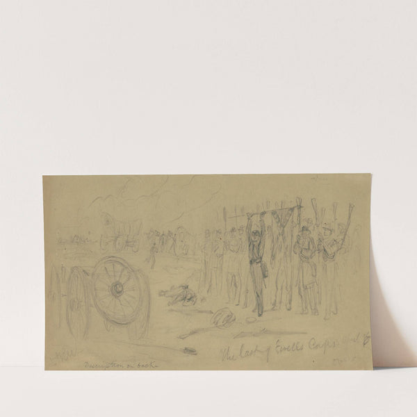 The last of Ewells corps April 6 (1865) by Alfred Rudolph Waud