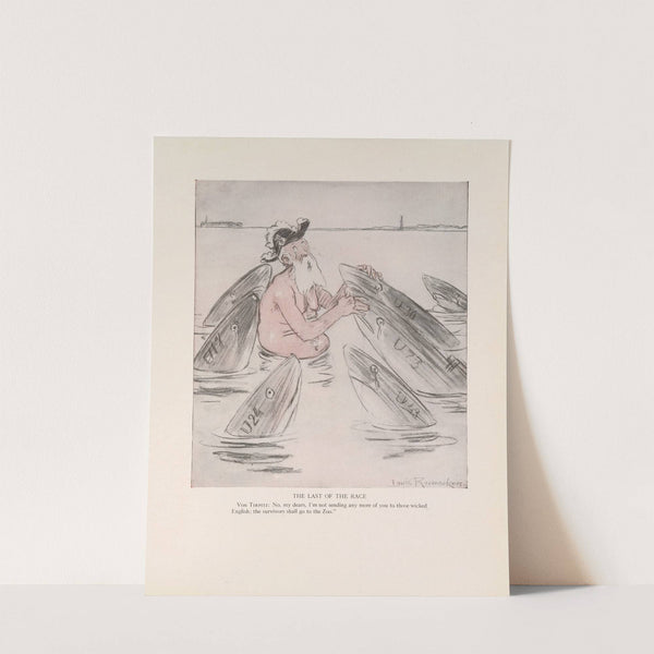 The Last of the Race (1916-1917) by Louis Raemaekers