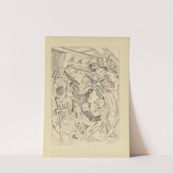 The Last Ones (1919) by Max Beckmann