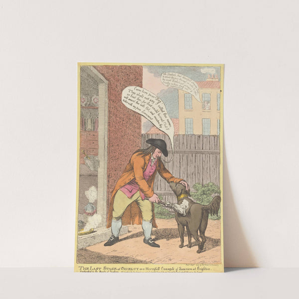 The Last Stage of Cruelty, or a Mercifull Example of Quaerism at Brighton by Charles Williams