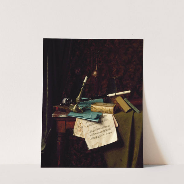 The Last Summer Rose by William Michael Harnett