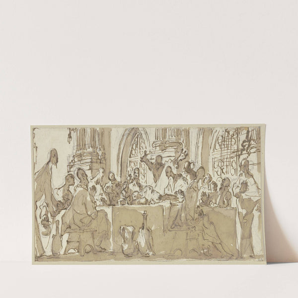 The Last Supper by Giovanni Andrea Ansaldo