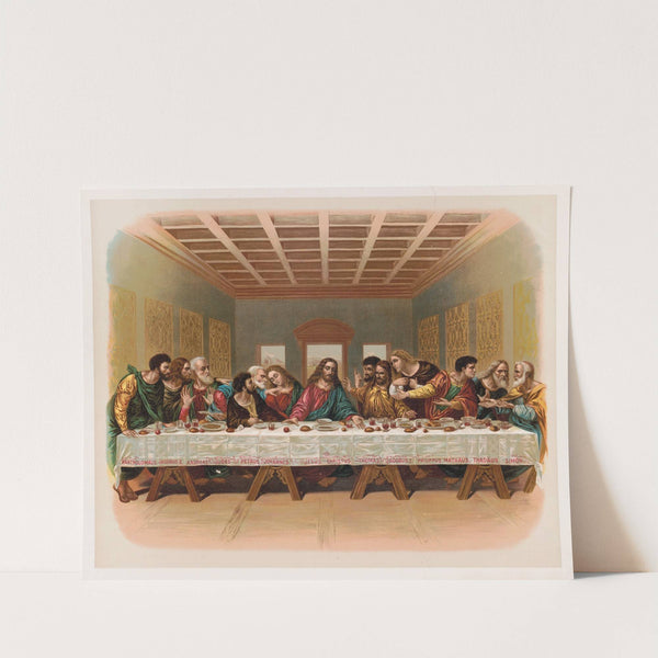 The last supper (1898) by Muller, Luchsinger & Co.