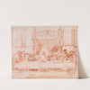 The Last Supper, after Leonardo da Vinci by Rembrandt van Rijn
