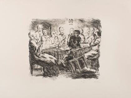 The Last Supper, plate 5 from the portfolio ‘Six Lithographs to the New Testament’ (1911)