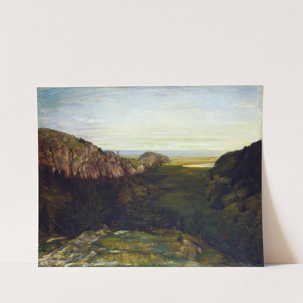 The Last Valley - Paradise Rocks by John La Farge