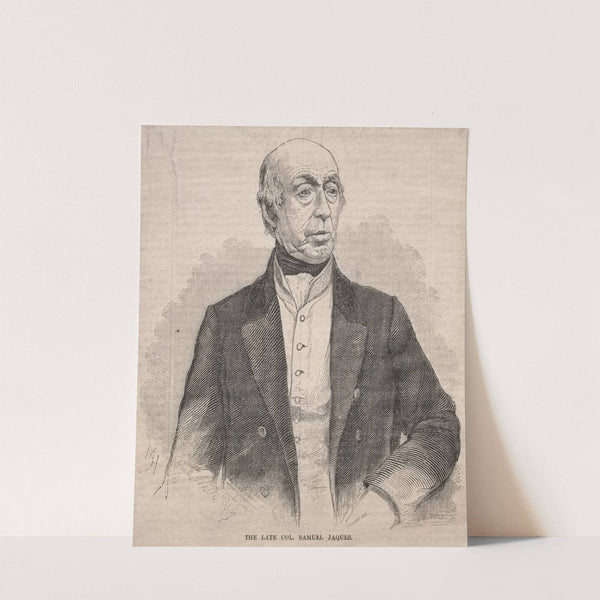 The Late Col. Samuel Jaques (1859) by Winslow Homer