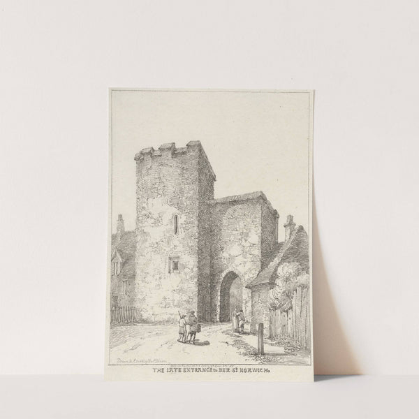 The Late Entrance to Ber Street, Norwich by Robert Dixon