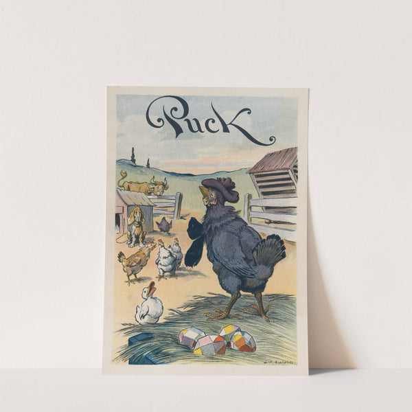 The latest in Easter eggs (1913) by Louis Glackens