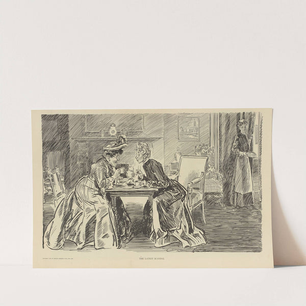 The latest scandal (1900-1905) by Charles Dana Gibson