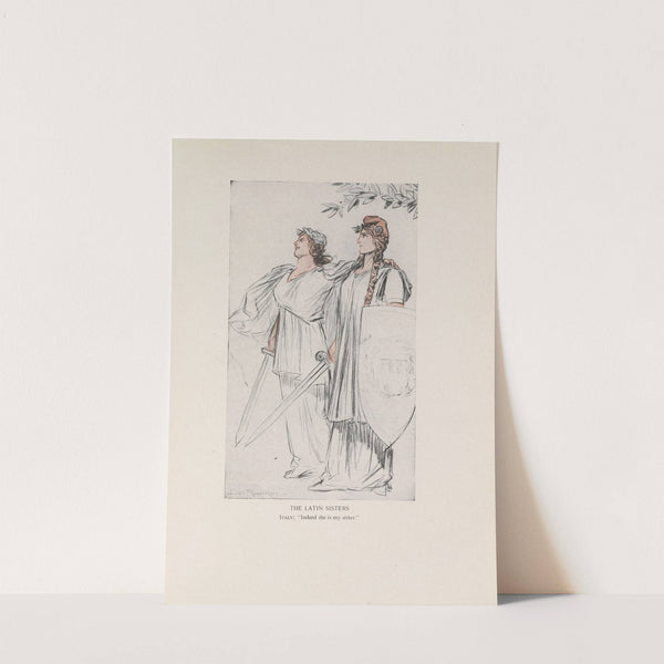 The Latin Sisters (1916-1917) by Louis Raemaekers