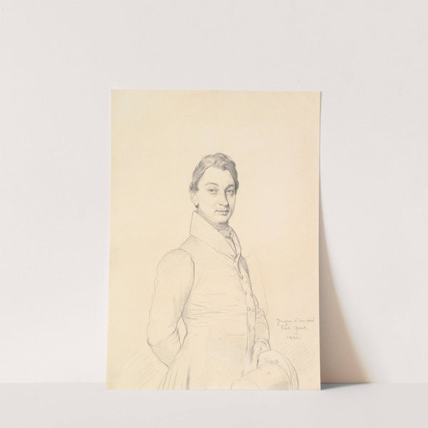 The Lawyer Paul Grand (1834) by Jean Auguste Dominique Ingres