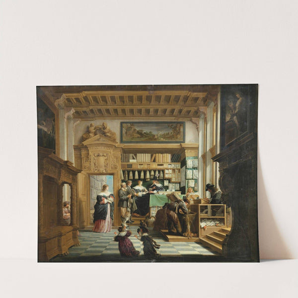 The lawyer's cabinet by Dirck Van Delen