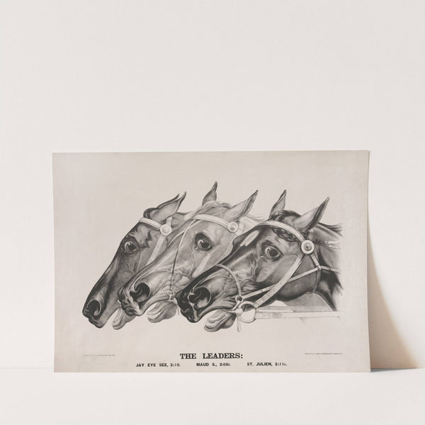 The leaders (1888) by Currier & Ives.