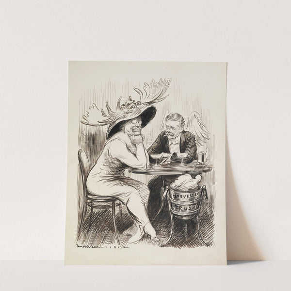 The leading lady and the angel (1912) by William Henry Walker