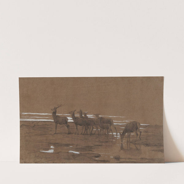 The leading stag (1864) by Rosa Bonheur