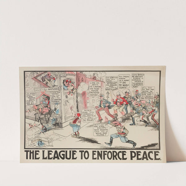 The Rush for the Life-boat! (1915) by Carey Cartoon Service