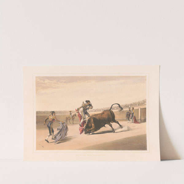 The leap or salta tras cuernos (1860-1870) by William Henry Lake Price