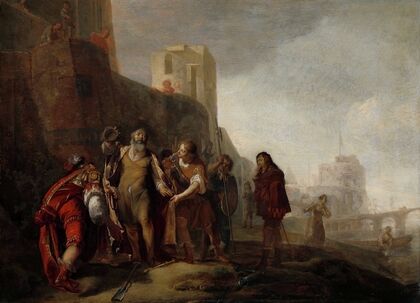 The Legates of Alexander the Great Investing the Gardener Abdalonymus with the Insignia of the Kingship of Sidon (1630 - 1649)