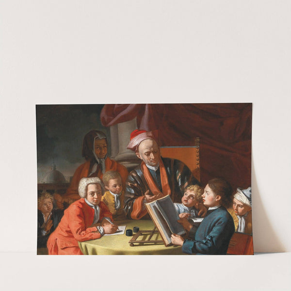 The Lesson by Giuseppe Bonito