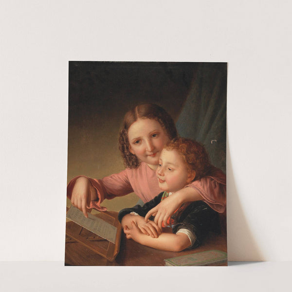 The Lesson by Johann Baptist Reiter