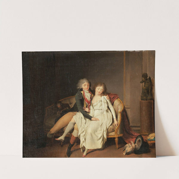 The lesson of conjugal union by Louis Léopold Boilly