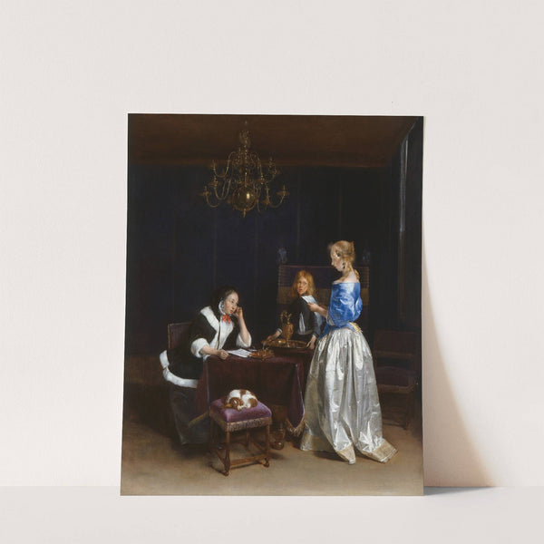 The Letter by Gerard ter Borch