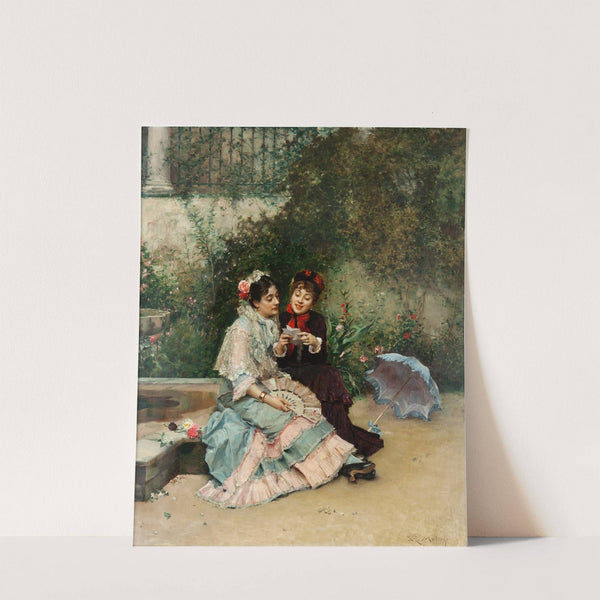 The letter by Raimundo de Madrazo y Garreta