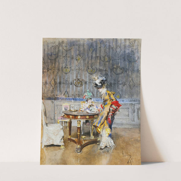 The Letter (1873) by Giovanni Boldini