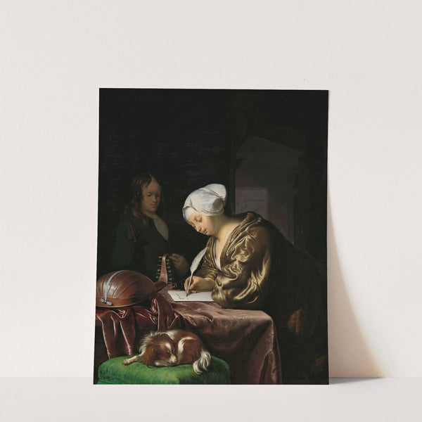 The Letter Writer by Frans van Mieris the Elder