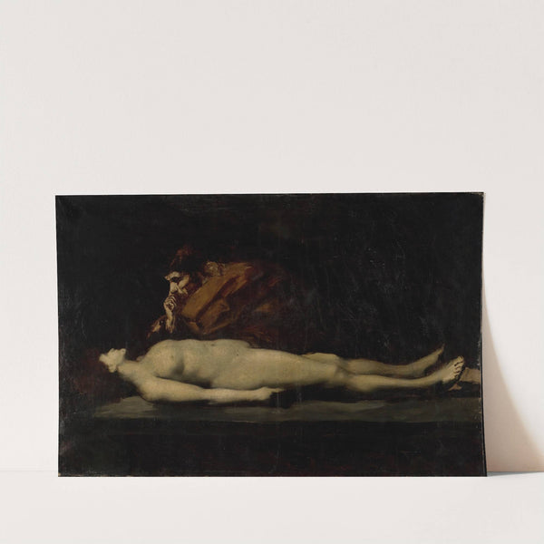 The Levite of Ephraim and His Dead Wife by Jean-Jacques Henner