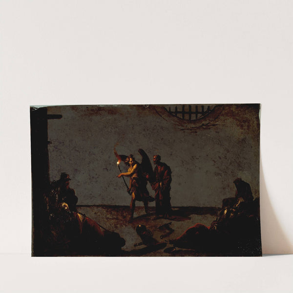 The Liberation of Saint Peter (circa 1625) by Leonaert Bramer