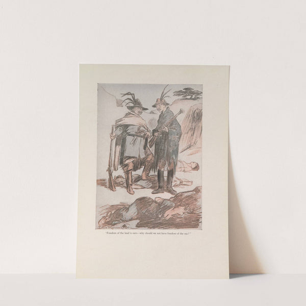 The Liberators (1916-1917) by Louis Raemaekers