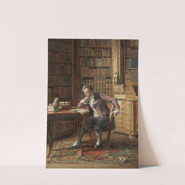 The library by Johann Hamza