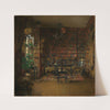 The Library of Thorvald Boeck (1902) by Harriet Backer