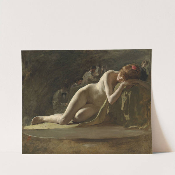 The life class by Solomon Joseph Solomon