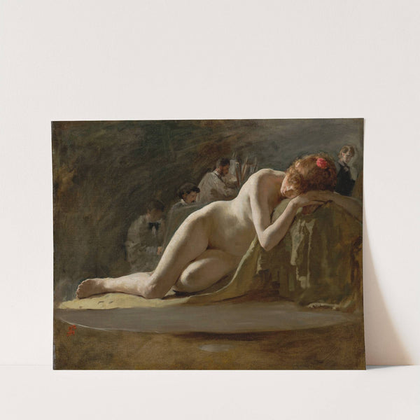 The life class by Solomon Joseph Solomon