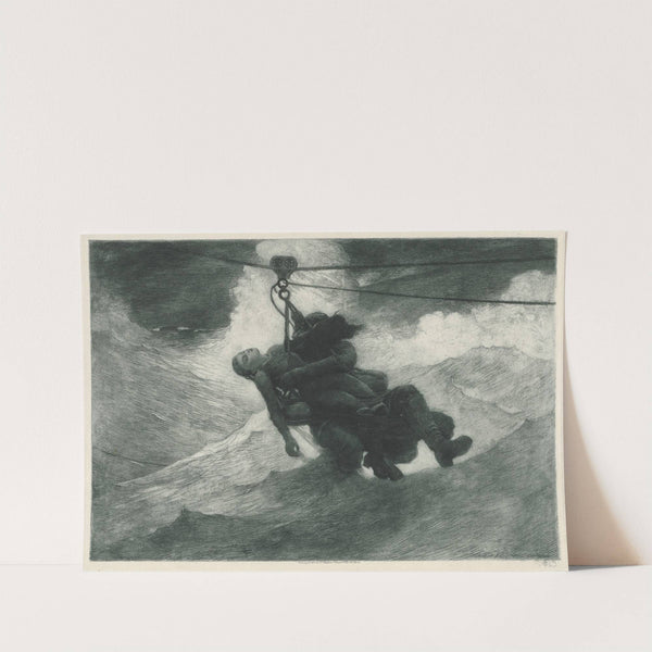 The Life Line (1884) by Winslow Homer