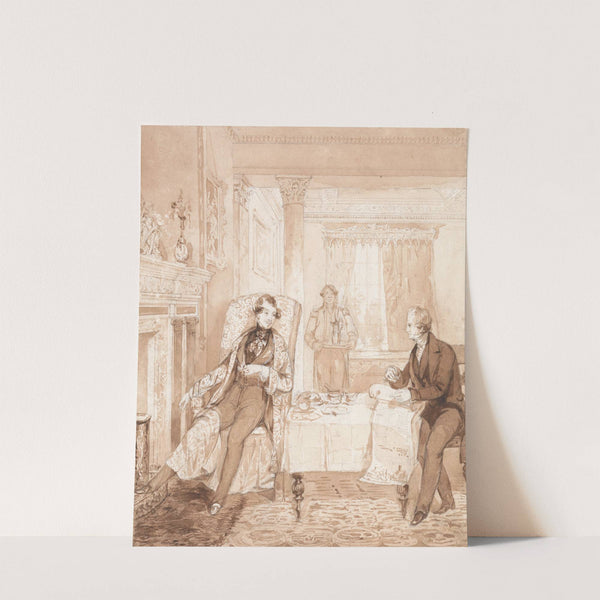 The Life of a Nobleman: Scene the First - The Inheritance by Henry Dawe