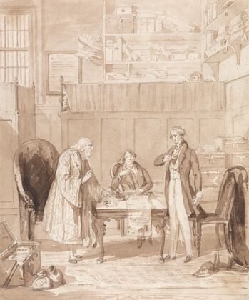The Life of a Nobleman: Scene the Sixth – The Usurer