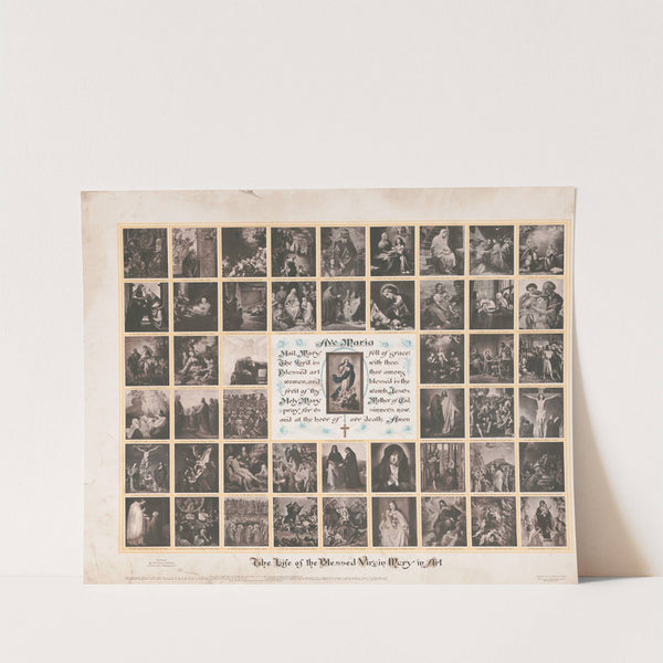 The life of the blessed Virgin Mary in art by William F. Butler