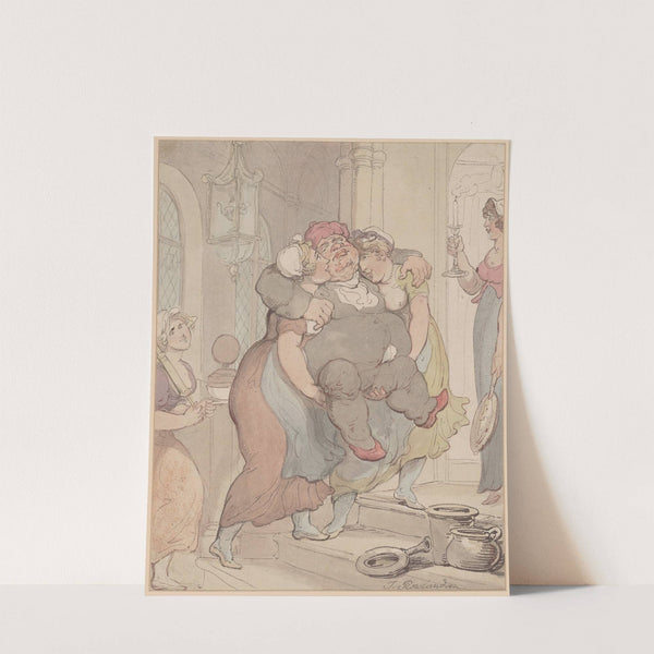 The lift by Thomas Rowlandson