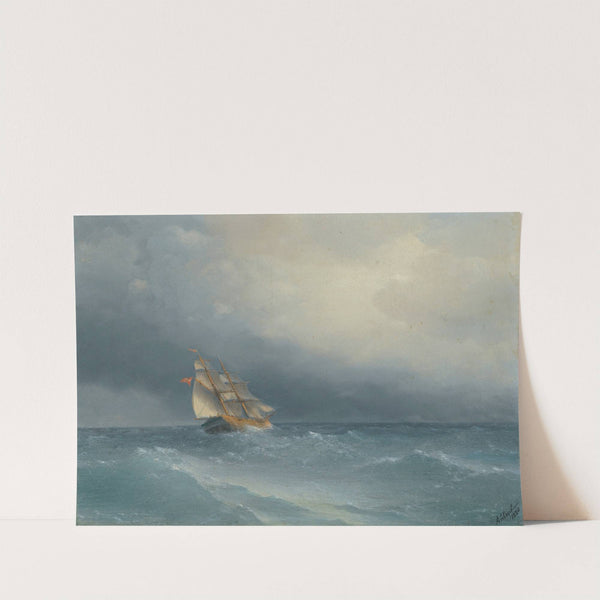 The Lifting Storm by Ivan Konstantinovich Aivazovsky