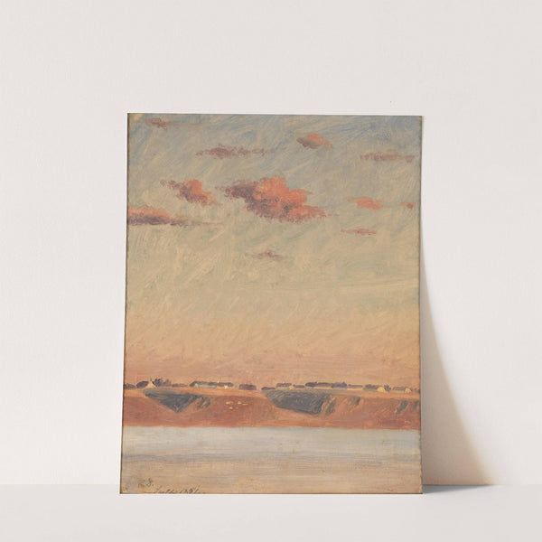 The Lim Fjord in Jutland. Study by Christen Dalsgaard