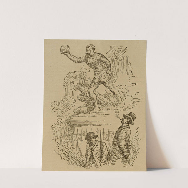 The Lincoln (Christopher Columbus) Statue (1890) by Thomas Nast