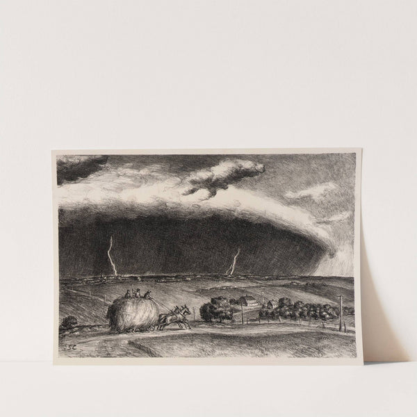 The Line Storm by John Steuart Curry