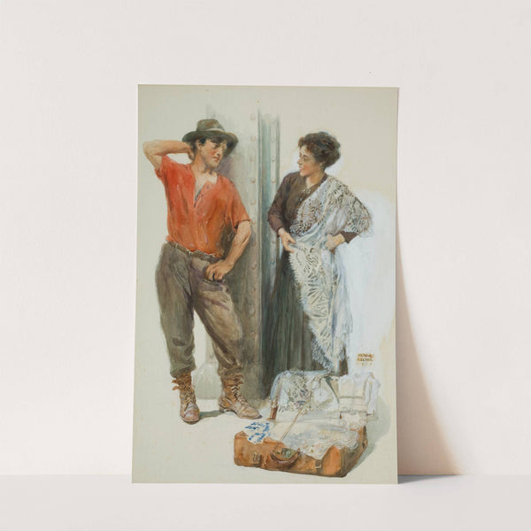 The Linen Salesman by Arthur E. Becher